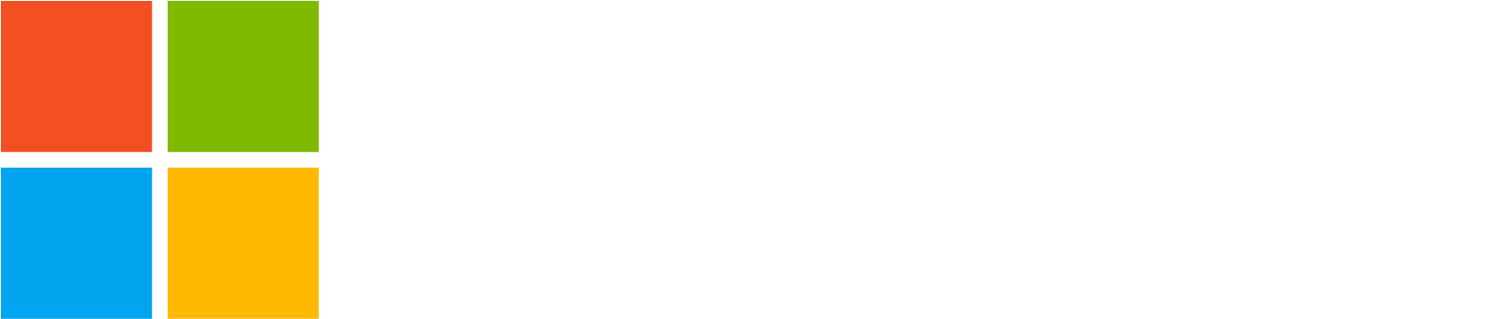 microsoft logo white